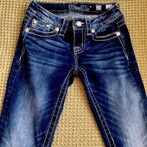 Womens Miss Me skinny jeans size 23